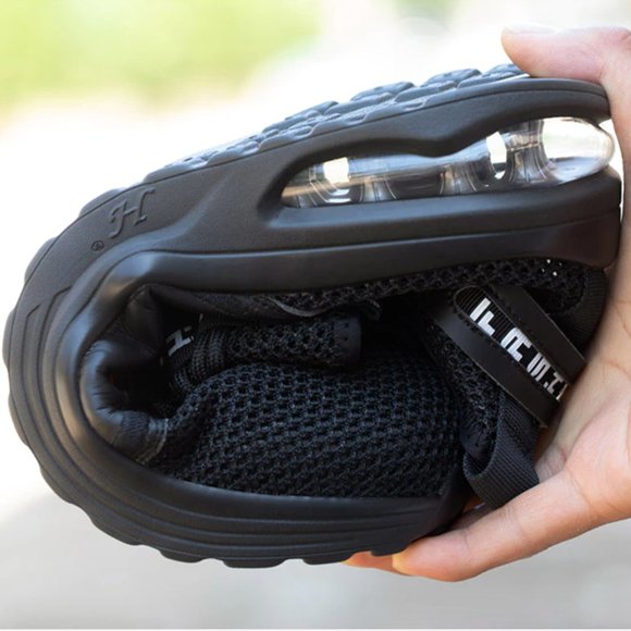 Indestructible Shoe Steel Toe Anti Skid Stab Proof Breathable Safety Sneaker - Picture 13 of 16